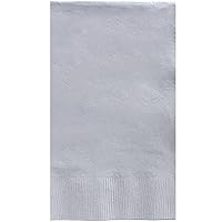 Silver 2-Ply Guest Towels - 8