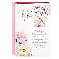 Hallmark Mothers Day Card for Wife (Thank You)