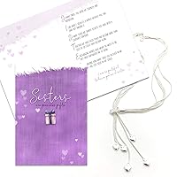 Smiling Wisdom - Heart Necklace and Greeting Card - Women Daughter Granddaughter