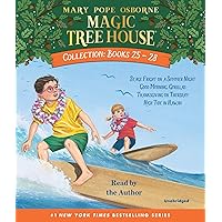 Magic Tree House Collection: Books 25-28: #25 Stage Fright on a Summer Night; #26 Good Morning, Gorillas; #27 Thanksgiving on Thursday; #28 High Tide in Hawaii Magic Tree House Collection: Books 25-28: #25 Stage Fright on a Summer Night; #26 Good Morning, Gorillas; #27 Thanksgiving on Thursday; #28 High Tide in Hawaii Paperback Audio CD