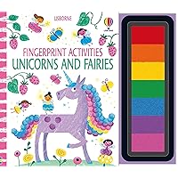 Fingerprint Activities Unicorns and Fairies Fingerprint Activities Unicorns and Fairies Spiral-bound