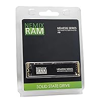 NEMIX RAM Compatible Synology Diskstation DS420+ DS423+ DS720+ DS723+ DS918+ DS920+ DS923+ DS1019+ DS1520+ DS1522+ DS1621+ DS1621xs+ DS1821+ DS1823xs+ 1TB M.2 NVMe SSD Cache Drive