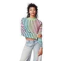 Circus NY Women's Go-to Crop Top Pullover Sweater