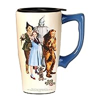 Spoontiques - Ceramic Travel Mugs - Wizard Of Oz Cup - Hot or Cold Beverages - Gift for Coffee Lovers