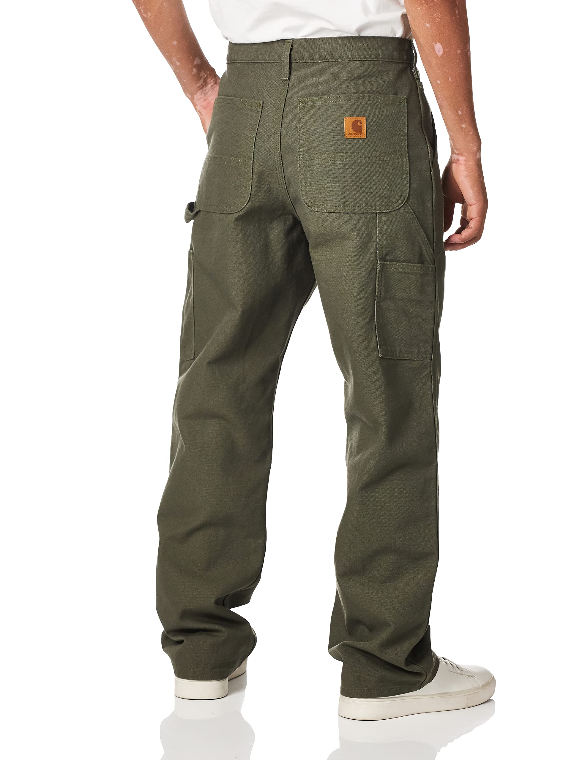 Carhartt Loose Fit Washed Duck Flannel-Lined Utility Work Pants - B111 –  WORK N WEAR