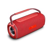 WeiSha Bluetooth Speaker Small Speaker High Volume Portable Speaker Dual Speaker subwoofer Portable Bluetooth Speaker red