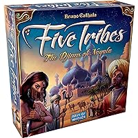 Five Tribes Board Game - Conquer the Sultanate of Naqala! Worker Placement Strategy Game for Kids & Adults, Ages 13+, 2-4 Players, 40-80 Minute Playtime, Made by Days of Wonder