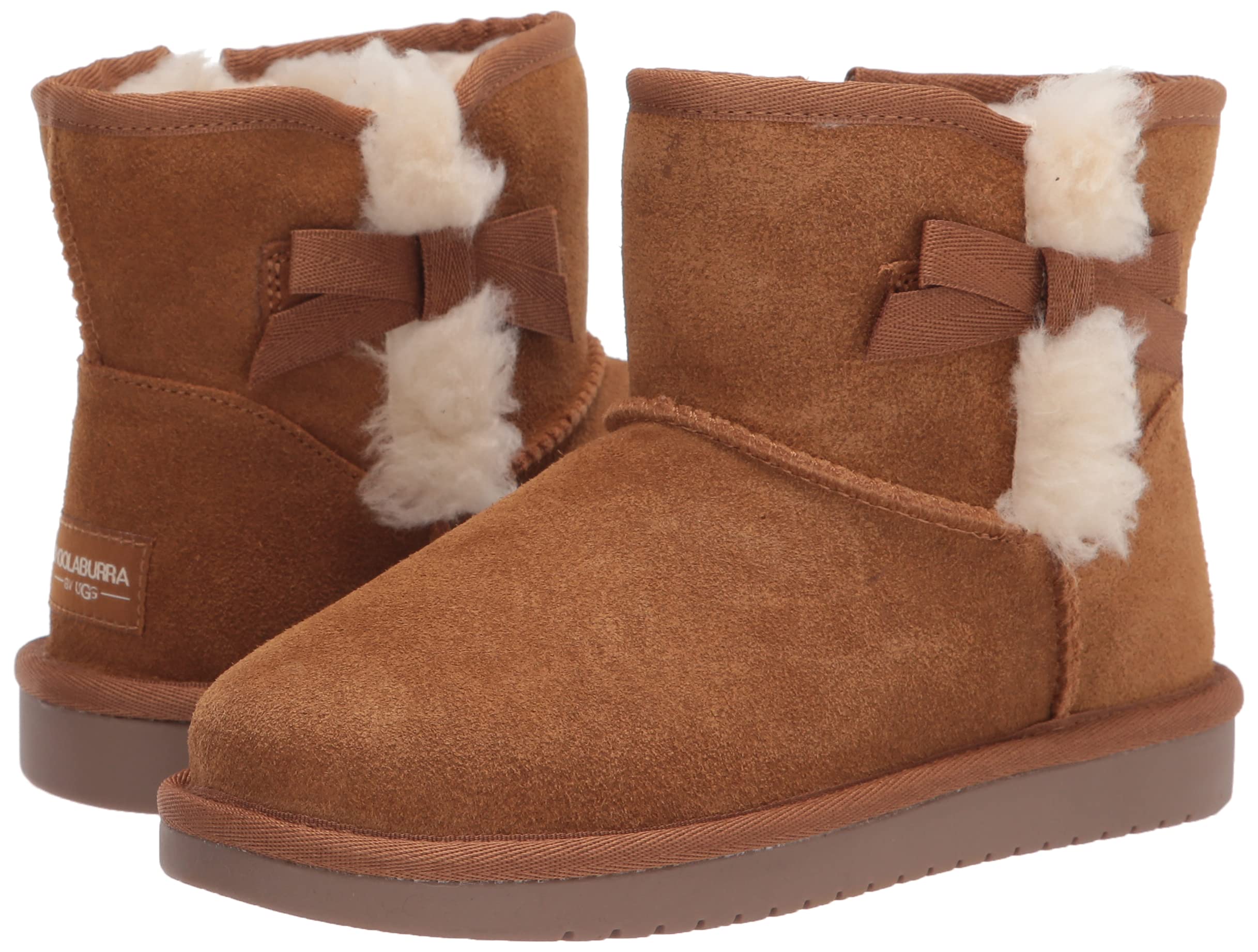 Koolaburra by UGG Unisex-Child Victoria Mini Boot, Chestnut, 13 Little Kid