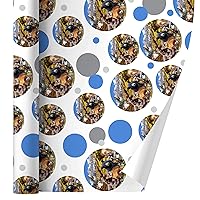 GRAPHICS & MORE Colorado Mountains Lake Wildlife Animals Beer Moose Elk Cougar Gift Wrap Wrapping Paper Roll