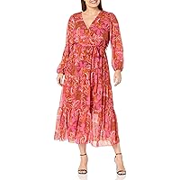 City Chic Women's Apparel Women's Citychic Plus Size Maxi Tiered PRT