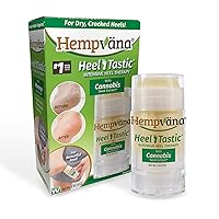 Original Hempvana Heel Tastic Intensive Heel Repair Therapy for Dry, Cracked Heels - Enriched with Cannabis Seed Extract In The Form of Oil - Cracked Heel Treatment for Women + Men