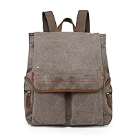 Atona Canvas Backpack (Olive)