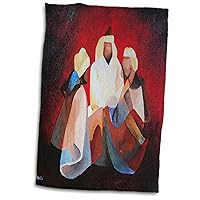3D Rose We Three Magi Also Referred to As The Wise Men Kings from The East Towel, 15