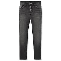 The Children's Place Girls' Button Front Super Skinny Jeans