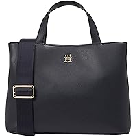 Tommy Hilfiger Women's Th Essential Sc Satchel Aw0aw15721 Shoulder Bags