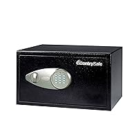 SentrySafe X105 Security Safe with Digital Keypad, 0.9 Cubic Feet (Large), black