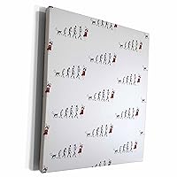 3dRose A funny pun of the evolution of man ending in a... - Museum Grade Canvas Wrap (cw_351579_1)