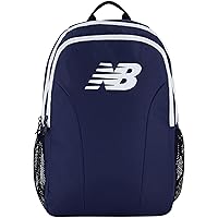 New Balance Laptop Backpack, Travel Computer Bag for Men and Women, Navy, 19 Inch