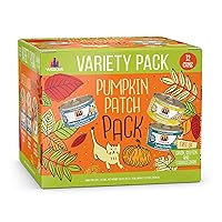 Weruva Classic Cat Food, Pumpkin Patch Pack Variety Pack, 3oz Can (Pack of 12)