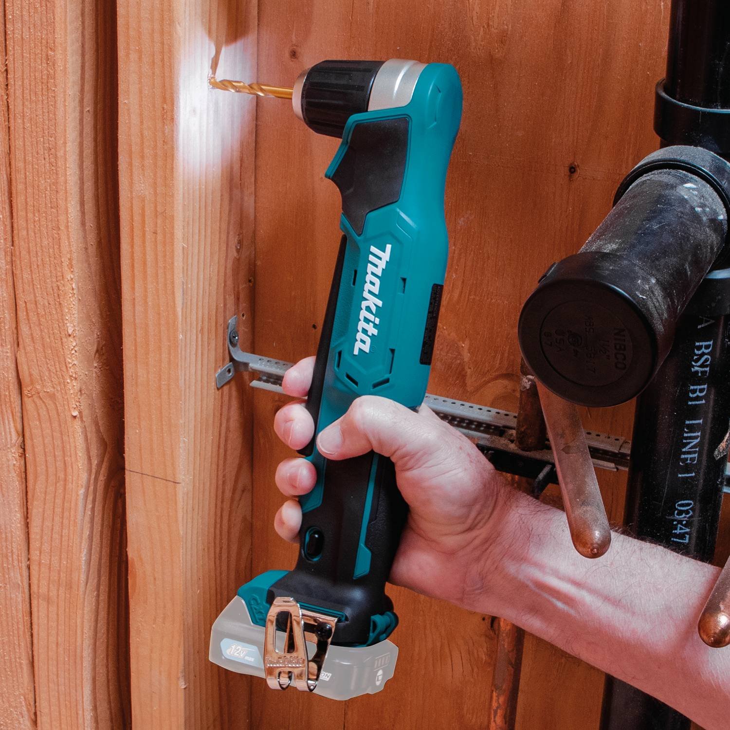 Makita AD04Z 12V max CXT Lithium-Ion 3/8 in. Cordless Right Angle Drill (Tool Only)