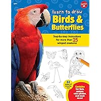 Learn to Draw Birds & Butterflies Learn to Draw Birds & Butterflies Paperback Kindle Library Binding