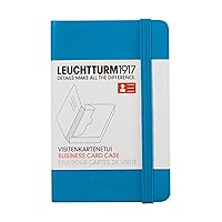 Leuchtturm1917 350143 Azure Business Card Wallet