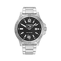Tommy Hilfiger Men's Analogue Quartz Watch with Black Silicone Stainless Steel Strap
