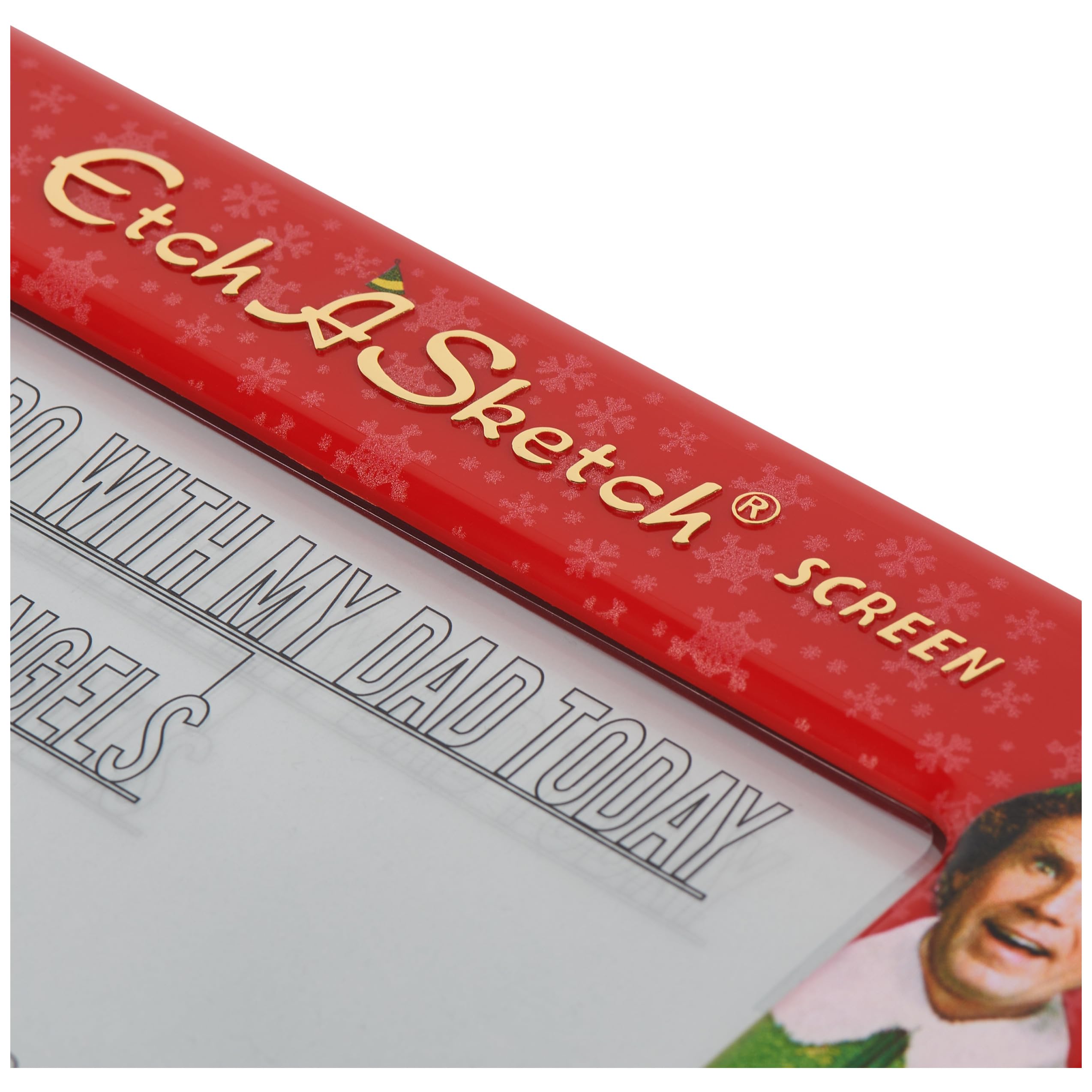 Etch A Sketch, Elf Special Edition, Original Magic Screen, Kids Travel Toy, Drawing Toys for Boys & Girls Ages 3+