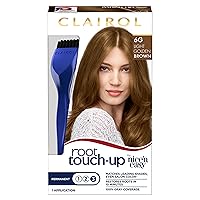 Clairol Root Touch-Up by Nice'n Easy Permanent Hair Dye, 6G Light Golden Brown Hair Color, Pack of 1