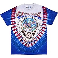 Liquid Blue Men's Standard Grateful Revolutionary Dead USA SYF