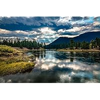 Rocky Mountain Photography Print (Not Framed) Picture of Peaceful Morning Along Snake River in Grand Teton National Park Wyoming Nature Wall Art Western Decor (5