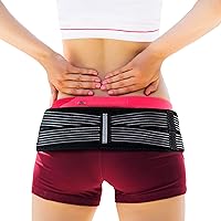Sacroiliac SI Joint Hip Belt for Women for Rapid Pain Relief for the Back, Pelvis, Sciatica & Hips - Sciatica Belt, Pelvic Support Belt, Trochanter Belt | Pregnancy & Postpartum Care