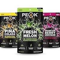 Re-Energizing Drink Mix Variety Pack | Hydration Blend | Extended Energy | Improved Performance | Increased Focus | Premium Flavors | Easy-Tear Single Serving Sticks | 3-Flavors
