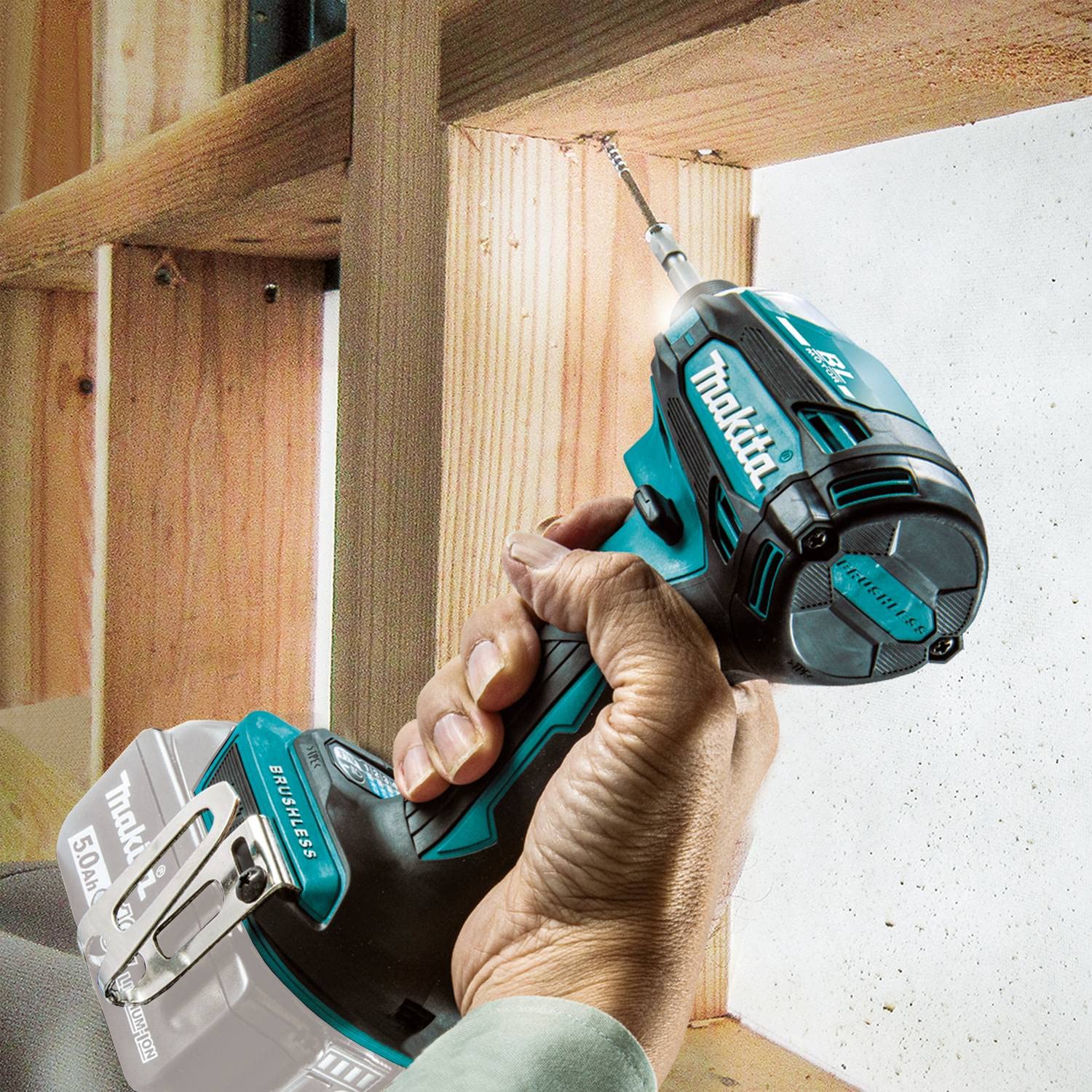 Makita XDT19Z 18V LXT® Lithium-Ion Brushless Cordless Quick-Shift Mode™ 4-Speed Impact Driver, Tool Only