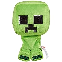 Mattel Minecraft Shake Shake Plush Character Dolls, Soft, Video Game Fan Favorites, Collectible Gift for Fans Age 3 Years and Older