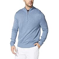 Nautica Men's Quarter-Zip Sweater