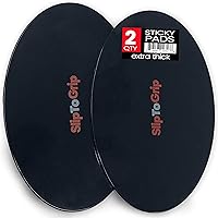 SlipToGrip Premium Cell Pads Twin Pack - Two Universal Cell Pads. Sticky Anti-Slip Gel Pads - Holds Cell Phones, Sunglasses, Coins, Golf Cart, Boating, Speakers.