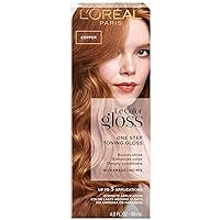 L'Oreal Paris Le Color One Step Toning Hair Gloss, Copper, 4 Ounce