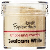 Docrafts 1 oz Embossing Powder, Seafoam White