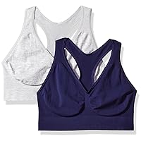 Hanes Womens Comfy Support Wirefree Bra Dhhut1 2-Pack