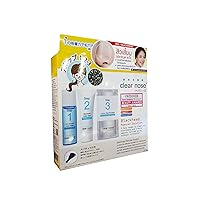 set: blackhead remover solution, 3 easy steps to clear out blackhead and create smooth refined pores without irritation.
