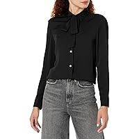 Theory Women's Tie-Neck Blouse