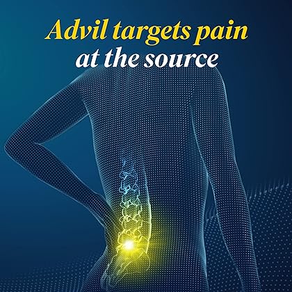 Advil Liqui-Gels minis Pain Reliever and Fever Reducer, Pain Medicine for Adults with Ibuprofen 200mg for Pain Relief - 200 Liquid Filled Capsules
