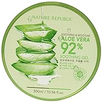 Soothing & Moisture Aloe Vera 92% Gel, 300ml (Pack of 12)
