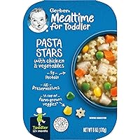 Gerber Pasta Stars with Chicken & Vegetables, 6 Ounce (Pack of 6)