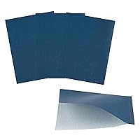 Restaurantware Bag Tek 6.3 x 4.7 Inch Double Open Bags 100 Small Deli Paper Sheets - Disposable Greaseproof Midnight Blue Paper Deli Wrap Liners For Snacks Cookies And More