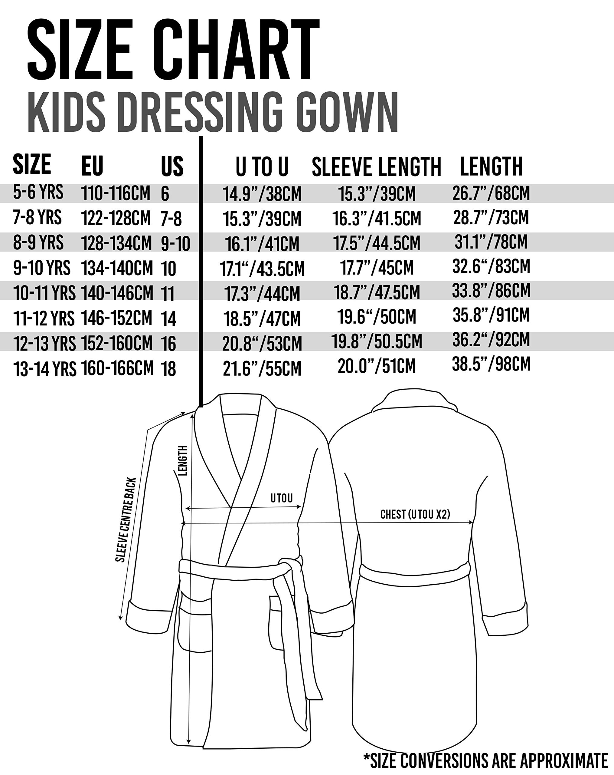Sonic the Hedgehog Dressing Gown Kids Boys Character Bath-robe