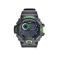 Sport Digital Watch Black and Green