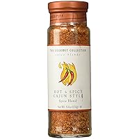 The Gourmet Collection Spice Blend - Hot and Spicy Cajun Style Spice Blend - Cajun Style Seasoning Blend for Pasta, Chicken, Jambalaya: 156 Servings