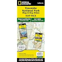 Yosemite Day Hikes and National Park Map [Map Pack Bundle] (National Geographic Trails Illustrated Map)